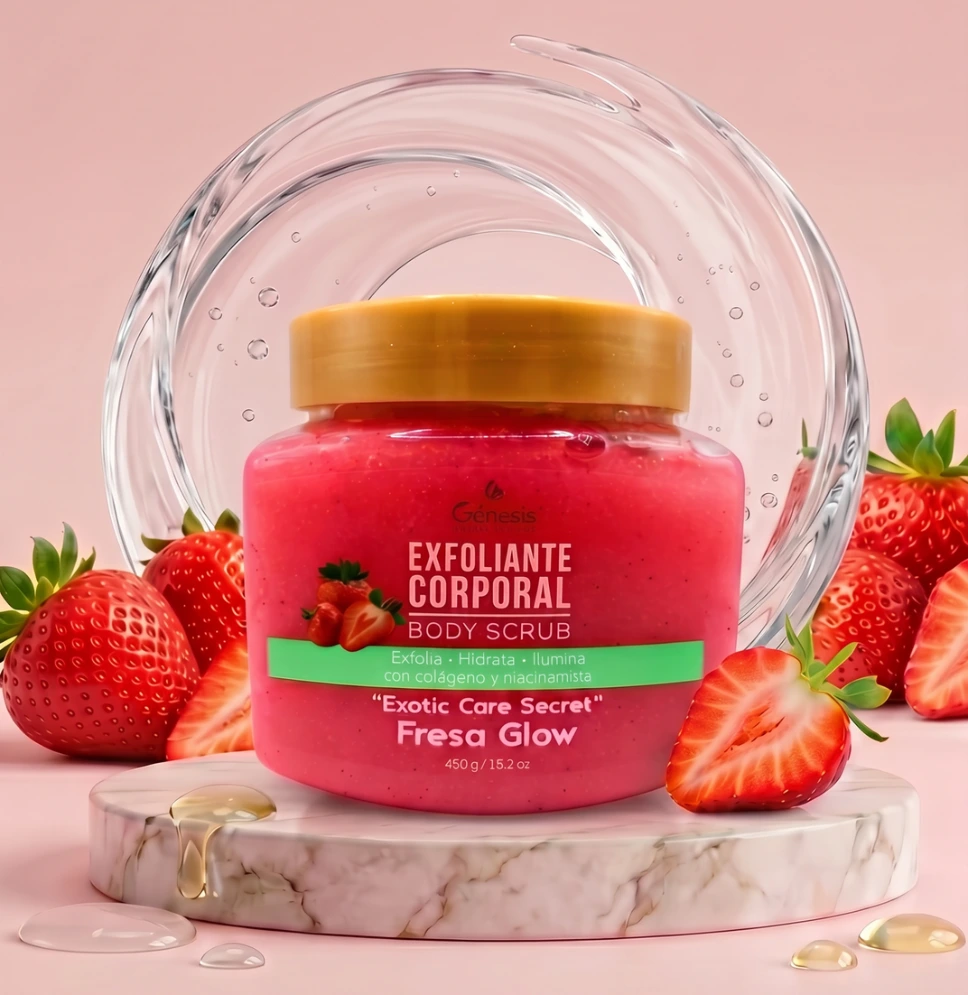 [GNS-EXF-0020] STRAWBERRY GLOW BODY SCRUB