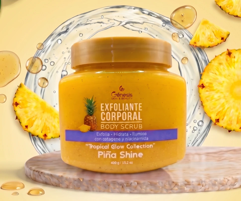 [GNS-EXF-0037] PINEAPPLE SHINE BODY SCRUB